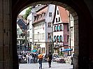 Blick aus dem Tor am Alten Rathaus