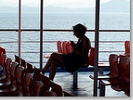 Marie-Luise an Bord der Hellenic Seaways