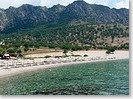 Strand von Pachaia Ammos auf Samothraki