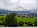 Oberstdorf, Ortsansicht von Westen