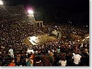 Abends im Amphitheater von Epidaurus