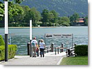 Schiffsanlegestelle in Tegernsee