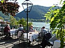 Gastgarten im Restaurant Richard Löwenherz in Dürnstein